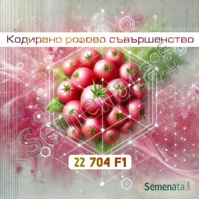 Сертифицирани семена за розови домати RSM 22704 F1 добра цена 